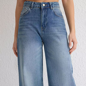 Nuevo y elegante pantalón vaquero para mujer, ropa informal, pantalón vaquero para mujer, pantalón vaquero para uso en exteriores - Product Image 2