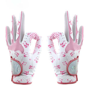 Guantes de golf personalizados para hombre del mejor fabricante, calidad superior, cuero Cabretta bordado, logotipo OEM resistente a la intemperie, precio bajo - Product Image 2