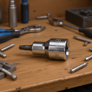 Chiavi a Bussola Quadrate Femmina da 1/2 Pollice Cromate con Inserti Lucidati per Viti Torx - Product Image 3