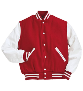 Veste universitaire en laine de haute qualité pour adultes meilleure vente coupe régulière sur mesure patchs de broderie OEM style Letterman pour hommes - Product Image 1