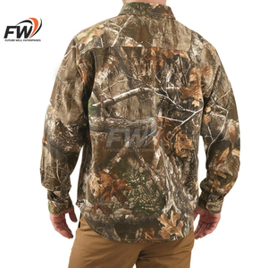 เสื้อเชิ้ตยุทธวิธีลายพรางสำหรับทุกฤดู ผู้ชาย ระบายอากาศ กันลม แห้งเร็ว สำหรับกิจกรรมกลางแจ้ง เสื้อผ้า OEM - Product Image 3