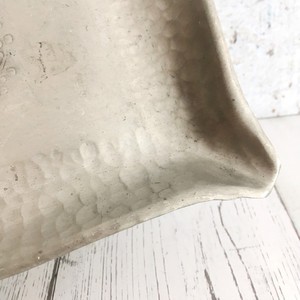 Bandeja de metal para servir pavo real al por mayor, plato de fruta rectangular, decoración antigua martillada a mano - Product Image 4