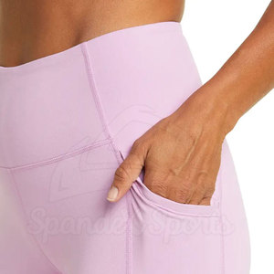Pantalones deportivos OEM de alta calidad con forro polar forrado ajustados para mujer para entrenamiento - Product Image 5