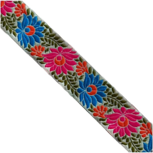 Sangle de sac vintage en gros, ruban en dentelle de polyester et nylon de haute qualité, ruban jacquard coloré, ruban en dentelle - Product Image 4