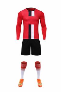 Men's Customizable Soccer Jerseys Set Soft Fabric Adult Uniforms All Colors OEM/ODM Services Available Automated Cutting - Product Image 4