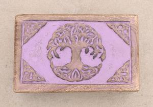 กล่องไม้สีธรรมชาติขัดเงาทำด้วยมือของตกแต่งบ้านที่เก็บของเลียนแบบโบราณที่เป็นมิตรต่อสิ่งแวดล้อม - Product Image 6