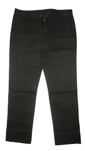 Pantalon décontracté pour homme de haute qualité, taille mi-haute, coupe droite, 100 % coton, idéal pour l'été, avec braguette boutonnée et respirant - Product Image 3