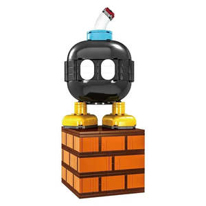 Figura de Bob-omb de Super Mario para Lego MOC, Juguete de Plástico Resistente Inspirado en la Animación Japonesa - Product Image 3