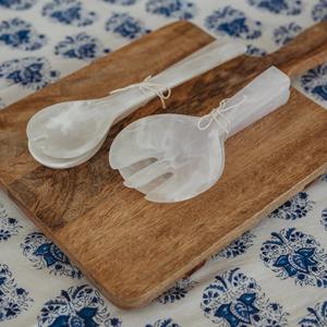 Nouveaux ustensiles de service à salade en résine écologique, couleurs et tailles personnalisables, outils de service à salade, Time 2 Decor, meilleur prix - Product Image 2