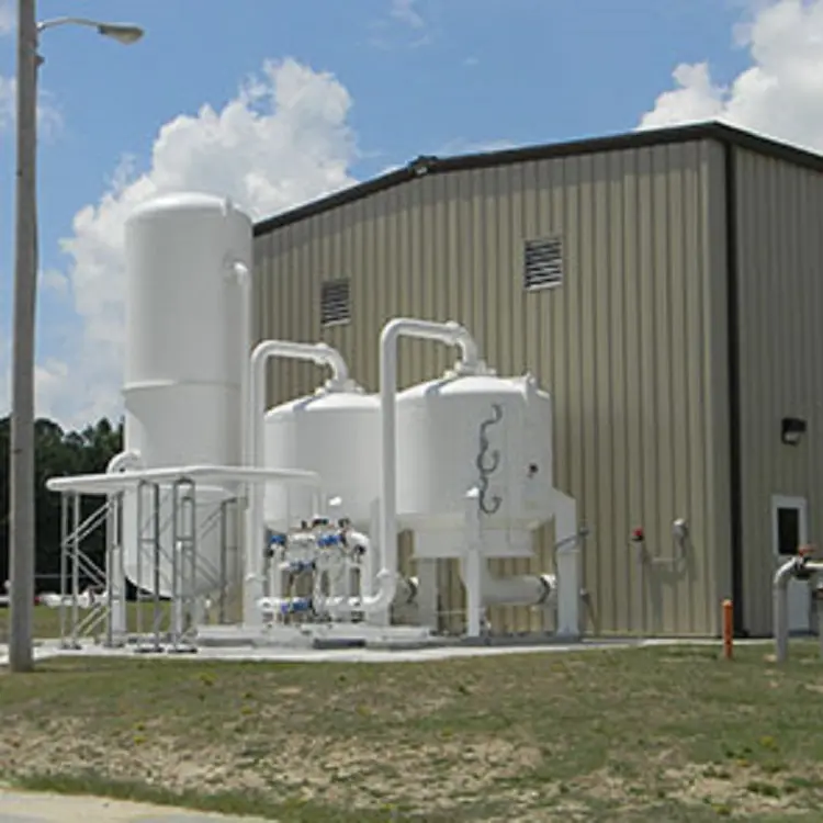 높은 안전 수준 100-10000Nm3/h 산소 제조 기계 VPSA 야금 산업용 산소 발생기