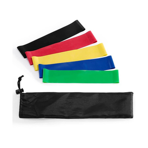 Bandes élastiques de résistance pour hanches, vente en gros, bandes de résistance pour Yoga, étirements, antidérapantes, nouvelles bandes de conception - Product Image 4