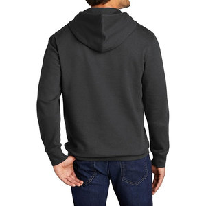Sweat à capuche personnalisé de bonne qualité Pull complet Sweat à capuche surdimensionné pour hommes Streetwear Sweat à capuche uni de haute qualité à impression bouffante 3D - Product Image 2