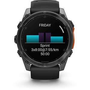 นาฬิกาอัจฉริยะคุณภาพสูงรุ่นใหม่ Fenix 8 หน้าจอ AMOLED ขนาด 51 มม. รุ่น Solar Edition พร้อม GPS - Product Image 2
