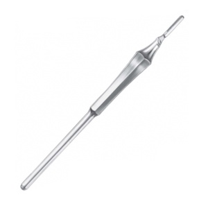 Poignée de scalpel chirurgical ronde de qualité supérieure avec support de lame en acier inoxydable allemand Source d'alimentation manuelle - Product Image 2