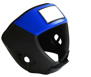 High Quality PVC MMA Five-Fingers Kickboxing Head Guard Face <b>Protector</b> Customizable Boxing Helmet Durable Breathable - Product Image 1