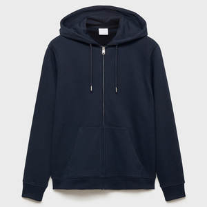 Offre Spéciale à la mode hommes à manches longues fermeture éclair à capuche prix raisonnable haut conception hommes fermeture éclair à capuche - Product Image 6