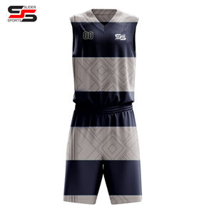 Uniforme unique de basket-ball OEM avec logo imprimé, vêtements de sport, bas prix, uniformes de basket-ball les plus récents, vente directe d'usine - Product Image 1