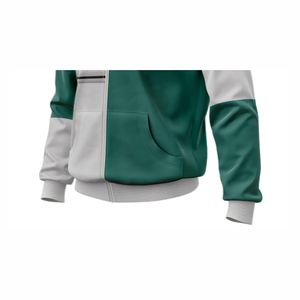 เสื้อมีฮู้ดน้ำหนักเบามีซิปพิมพ์ลายดิจิทัลระบายอากาศได้ดี - Product Image 6