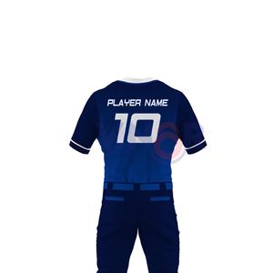 Servicio OEM Diseño personalizado para su equipo Uniformes de béisbol Moda Jersey de béisbol en blanco con pantalones cortos Conjuntos Uniformes de béisbol - Product Image 5