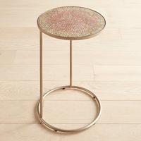 Table basse moderne de conception créative, style unique, cuir, acier inoxydable, plateau en MDF, personnalisable, luxueuse, pour le salon