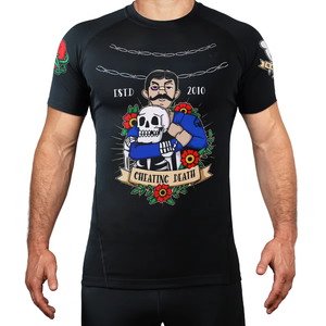 Customized Logo Quick Dry Men Rash Guard for Sale Digital <b>Printing</b> Swimming Men Rash Guard Long Sleeve Compression Rash Guards - Product Image 1
