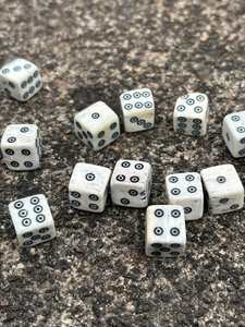 ลูกเต๋ากระดูกควายลูกเต๋าสำหรับเล่นเกมดีไซน์ใหม่ทำมือคุณภาพสูงลูกเต๋าสำหรับเล่นเกม - Product Image 4