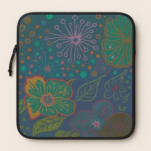 Funda para portátil de poliéster duradero personalizada 2025, forro polar suave, nueva funda protectora a cuadros colorida para tableta portátil - Product Image 6