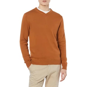 Sudadera Básica de Algodón Mezclado, Estilo Urbano, Cuello en V, Talla Grande, Unisex para Hombre 2026 - Product Image 1