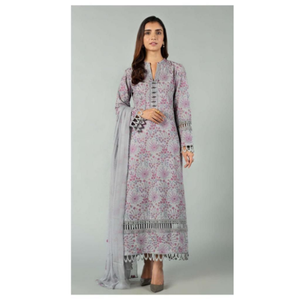 Conjuntos de Shalwar Kameez Dupatta Formales para Fiesta, para Mujer, 2024, Transpirables, de Poliéster y Algodón, para Todas las Temporadas, Servicio OEM Personalizable - Product Image 2