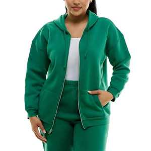 New Women's Spring Autumn Hooded Sweatshirt Casual Pocket Loose Fit Wholesale Fashion Hoodies in Stock Pullover <b>Hoodie</b> for Women - Product Image 3