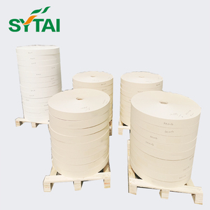 Quạt Cốc Giấy Tráng PE/PLA Màu Trắng/Thủ Công & Giấy Đáy Để Làm Cốc Giấy Phân Hủy Sinh Học 100% - Product Image 4