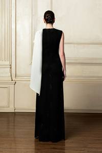 Nouveau Design 2025 robe longue femmes avec asymétrique ALIYAH longue robe 90% coton 10% Polyester printemps été femmes vêtements - Product Image 5