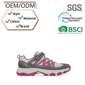 Calzado deportivo personalizable para niños, zapatillas para correr, transpirables, con malla Fly-Knit y parte superior de PU - Product Image 4