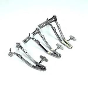 Retractor Cardíaco MICS, Instrumento de Cirugía Cardiovascular Esternal de Acero Inoxidable - Product Image 2