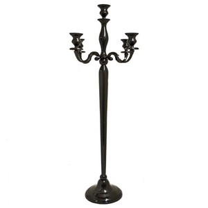 เชิงเทียนโลหะเหล็กแบบตั้งกลางโต๊ะสำหรับงานแต่งงานของตกแต่งบ้าน - Product Image 4