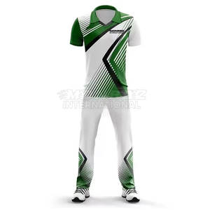 Cómodos pantalones cortos de talla grande manga hombres uniforme de Cricket ropa deportiva al aire libre uniforme de Cricket para la venta - Product Image 6