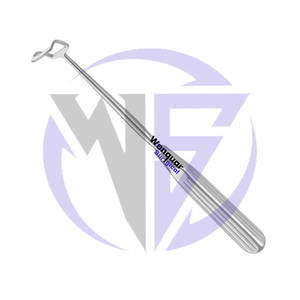 Cureta Adenoidal Beckmann, Tamaños Pequeño, Mediano y Grande Disponibles, Bajo Precio, Instrumentos Quirúrgicos de Acero Inoxidable Wenquar para Otorrinolaringología - Product Image 3