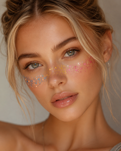 Pegatinas <span class=keywords><strong>de</strong></span> Tatuajes <span class=keywords><strong>de</strong></span> Pecas que Brillan en la Oscuridad, Tres Colores, <span class=keywords><strong>Estrella</strong></span> Luminosa, Resistentes al Agua y al Sudor, Ecológicas, para Maquillaje <span class=keywords><strong>de</strong></span> Festivales y Fiestas - Product Image 5