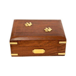 Urnas conmemorativas para mascotas de madera Natural de estilo moderno para gatos y perros con marco de fotos recuerdo de cenizas - Product Image 1