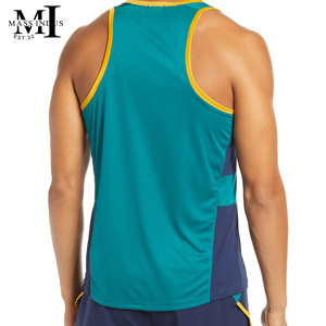 Camisetas sin mangas OEM para hombre, ropa deportiva para gimnasio, culturismo, moda personalizada - Product Image 2