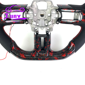 Conception de style de course pour <span class=keywords><strong>Ford</strong></span> <span class=keywords><strong>Mustang</strong></span> Custom LED Forged Cars Volant en fibre de carbone pour <span class=keywords><strong>Mustang</strong></span> <span class=keywords><strong>GT</strong></span> 350 <span class=keywords><strong>500</strong></span> Shelby en forme de D - Product Image 3