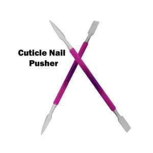 Nuevo Empujador de Cutículas de Acero Inoxidable de Doble Extremo, Removedor de Piel Muerta para Pedicura, Manicura, Kit Profesional para el Cuidado de las Uñas - Product Image 2