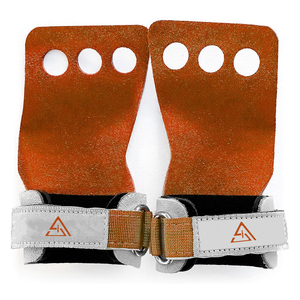 Guantes sin Dedos para Gimnasia, Agarres para Gimnasio sin Orificios, para Entrenamiento, Levantamiento de Pesas, Soporte para la Palma de la Mano, Fitness - Product Image 1
