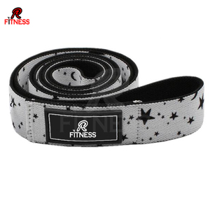 Conjunto de 3 Bandas de Resistencia de Tela de Algodón, Poliéster y Goma RC Fitness Wear con Guía de Ejercicios para Gimnasio y Ejercicio - Product Image 1
