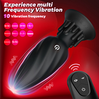 Vibromasseur anal rotatif à télécommande 360°, plug anal en silicone, masseur de prostate, dilatateur anal, jouets sexuels pour femmes et hommes