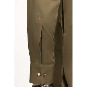 Shalwar Kameez pour homme Olive, vêtements et accessoires musulmans traditionnels, costumes élégants - Product Image 1