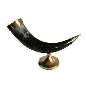 Décoration Artistique en Corne de Taureau Naturelle Réelle de Style Américain Fabriquée à la Main Écologique Premium pour Salon Bureau - Product Image 3