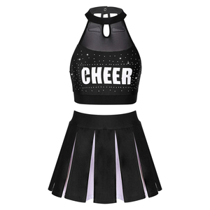 Uniforme de sublimación de animadora personalizado para niñas jóvenes, ropa deportiva cómoda personalizada para mujeres, el mejor uniforme de porristas - Product Image 5
