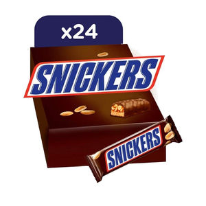 Barras de Chocolate Snickers al por Mayor, Paquete de 24 Unidades de 50g, en Bandejas Termoencogibles para Logística Eficiente y Programas de Exhibición en Estantes de Minoristas - Product Image 6