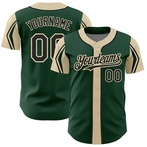 Jersey de Béisbol Duradero con Botones, el Mejor Precio, Ropa Deportiva Cómoda, Último Estilo Popular, Jersey de Béisbol con Logotipo Personalizado - Product Image 1